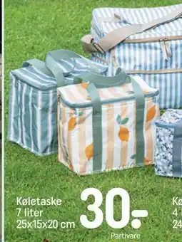 REMA 1000 Køletaske 7 liter 25x15x20 cm tilbud