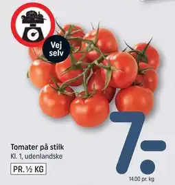 REMA 1000 Tomater på stilk tilbud