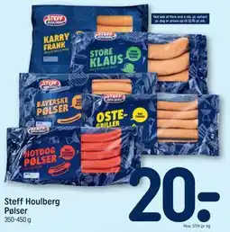REMA 1000 Steff Houlberg Pølser tilbud
