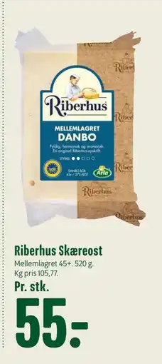 Min Købmand Riberhus Skæreost tilbud