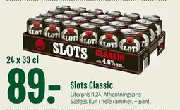 Min Købmand Slots Classic tilbud