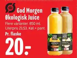 Min Købmand God Morgen Økologisk Juice tilbud