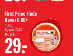 Min Købmand First Price Fløde Havarti 60+ tilbud