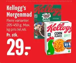 Min Købmand Kellogg’s Morgenmad tilbud