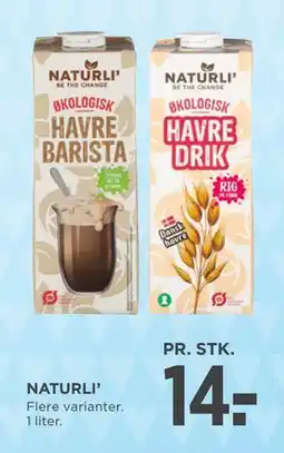 MENY NATURLI’ tilbud