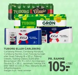 MENY TUBORG ELLER CARLSBERG tilbud
