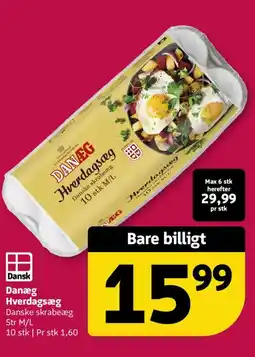 Løvbjerg Dansk Danæg Hverdagsæg tilbud