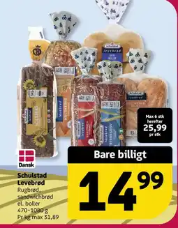 Løvbjerg Schulstad Levebrød tilbud