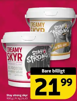 Løvbjerg Stay strong skyr tilbud