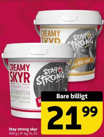 Løvbjerg Stay strong skyr tilbud