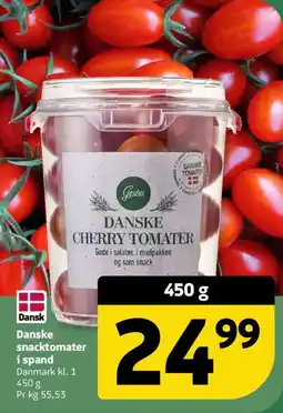 Løvbjerg Danske snacktomater i spand tilbud