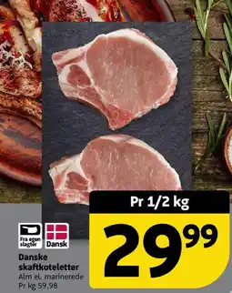 Løvbjerg Danske skaftkoteletter tilbud