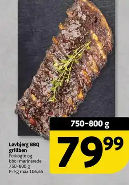 Løvbjerg Løvbjerg BBQ grillben tilbud