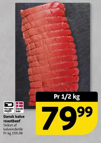 Dansk kalve roastbeef