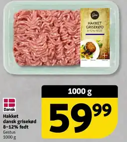 Løvbjerg Dansk Hakket dansk grisekød 8-12% fedt tilbud