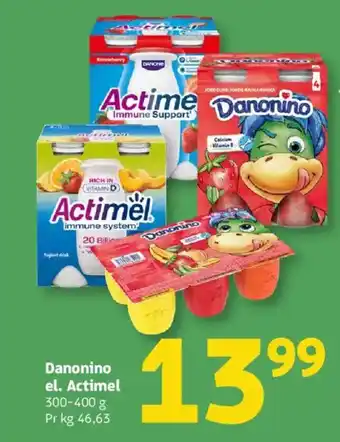 Løvbjerg Danonino el. Actimel tilbud