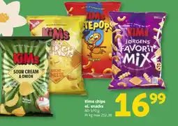 Løvbjerg Kims chips el. snacks tilbud