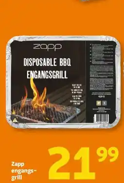 Løvbjerg Zapp engangs- grill tilbud