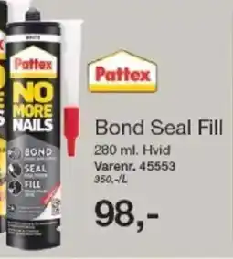 Harald Nyborg Pattex Bond Seal Fill tilbud