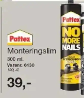 Pattex Monteringslim
