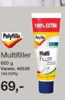 Harald Nyborg Polyfilla Multifiller tilbud