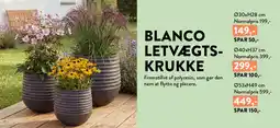 Plantorama Blanco letvægtskrukke tilbud