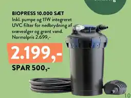 Plantorama BIOPRESS 10.000 SÆT tilbud