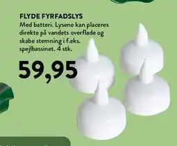 Plantorama FLYDE FYRFADSLYS tilbud