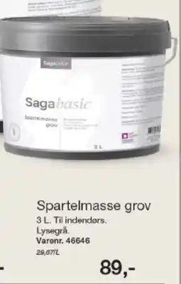 Harald Nyborg Spartelmasse grov tilbud