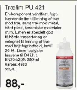 Harald Nyborg Trælim PU 421 tilbud