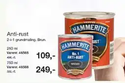 Harald Nyborg HAMMERITE Anti-rust tilbud