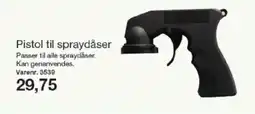 Harald Nyborg Pistol til spraydåser tilbud