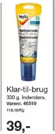 Harald Nyborg Klar-til-brug tilbud