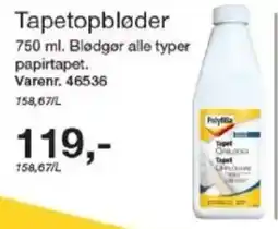 Harald Nyborg Tapetopbløder tilbud