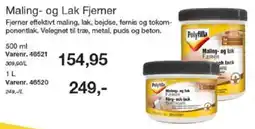 Harald Nyborg Maling- og Lak Fjerner tilbud
