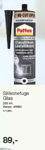 Harald Nyborg Pattex Silikonefuge Glas tilbud