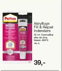 Harald Nyborg Pattex Akrylfuge Fill & Repair Indendørs tilbud
