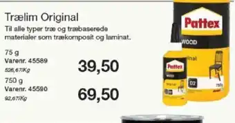 Harald Nyborg Pattex Trælim Original tilbud