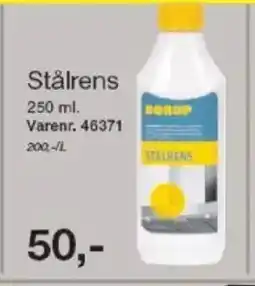 Harald Nyborg BORUP Stålrens tilbud