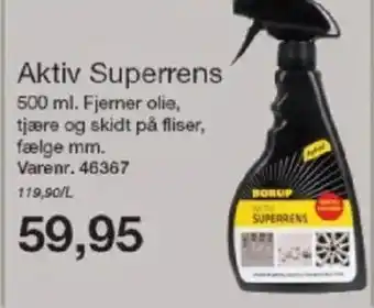 Harald Nyborg BORUP Aktiv Superrens tilbud