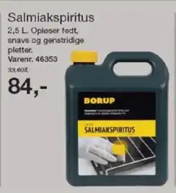 Harald Nyborg BORUP Salmiakspiritus tilbud