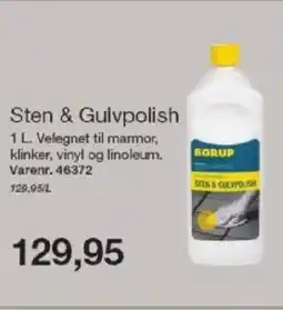 Harald Nyborg BORUP Sten & Gulvpolish tilbud