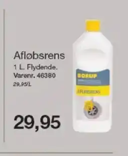 Harald Nyborg BORUP Afløbsrens tilbud