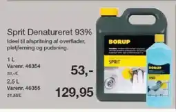 Harald Nyborg BORUP Sprit Denatureret 93% tilbud