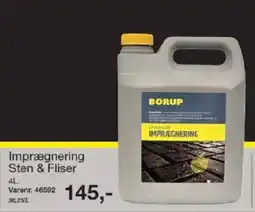 Harald Nyborg BORUP Imprægnering Sten & Fliser tilbud
