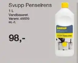 Harald Nyborg BORUP Svupp Penselrens tilbud