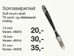 Harald Nyborg Sprossepensel tilbud