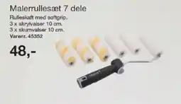 Harald Nyborg Malerrullesæt 7 dele tilbud