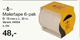 Harald Nyborg Malertape 6-pak tilbud