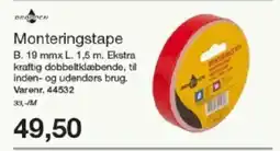Harald Nyborg Monteringstape tilbud